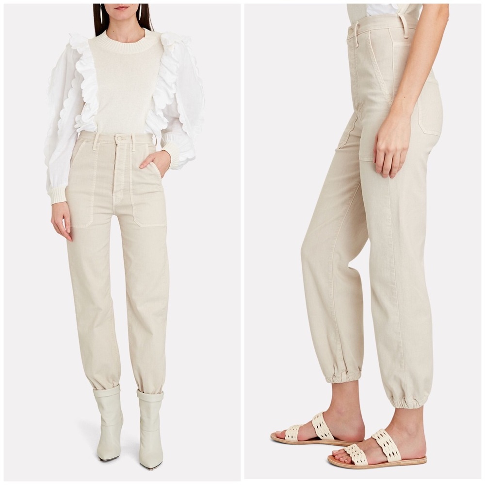 Mother The Wrapper Patch Springy Ankle Jeans In F… - image 2